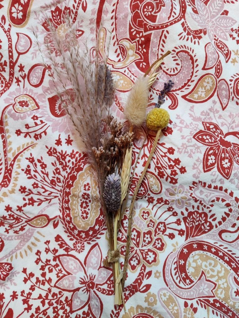 Droogbloemen voor in een klein vaasje, Ophalen of Verzenden