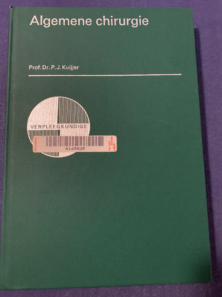 Algemene Chirurgie, Overige vakken, Ophalen of Verzenden, Zo goed als nieuw, Prof Dr P J Kruijjer