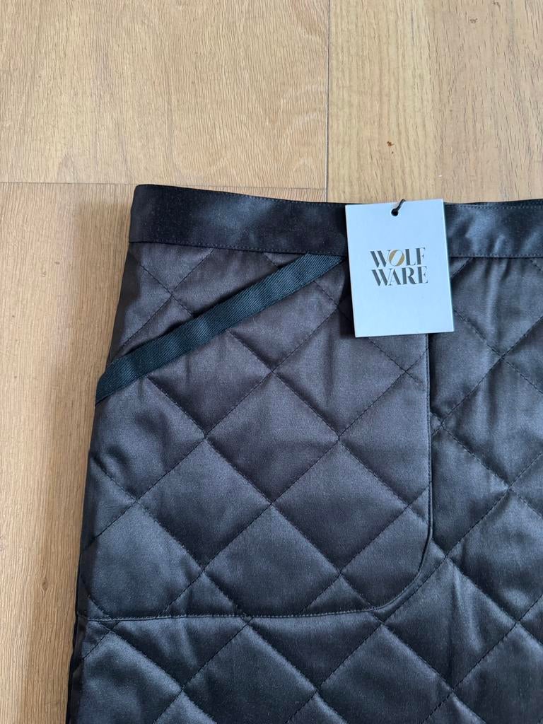 WOLFWARE NIEUWE zwarte rok mt 2 mt 36/38 CHCS, Kleding | Dames, Rokken, Nieuw, Maat 36 (S), Zwart, Boven de knie, Ophalen of Verzenden