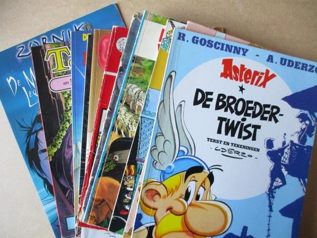 adv9457 diverse stripboeken, Boeken, Eén stripboek, Ophalen, Gelezen