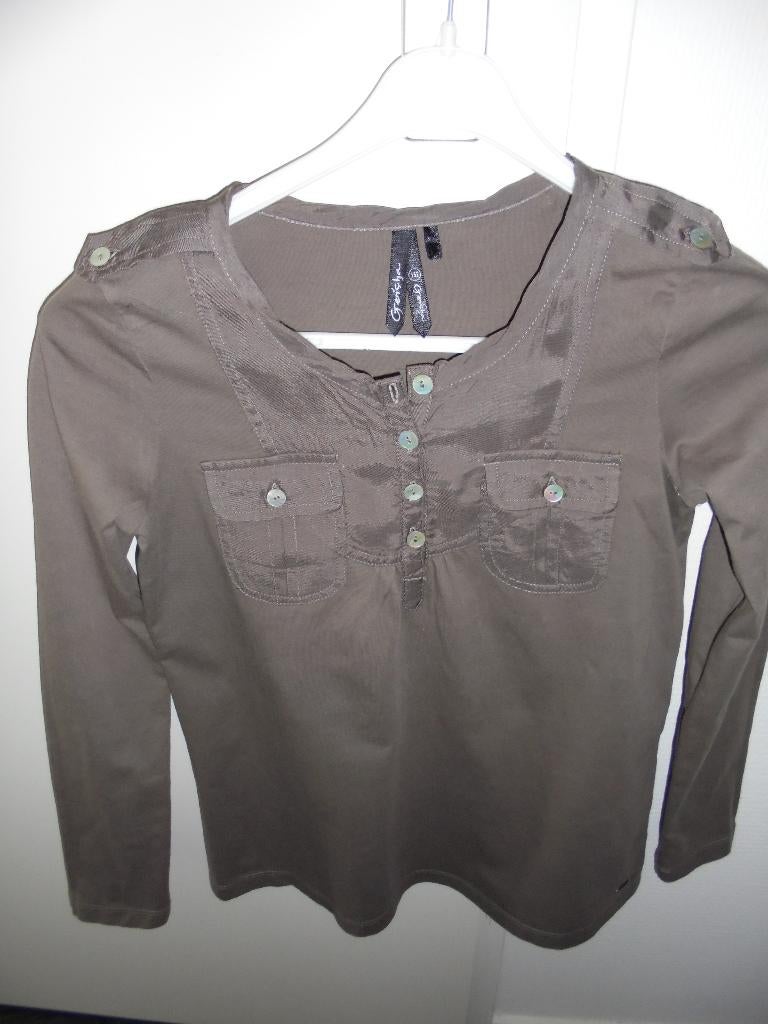 Longsleeve van Geisha jeans maat 152, Ophalen of Verzenden, Zo goed als nieuw, Meisje, Shirt of Longsleeve