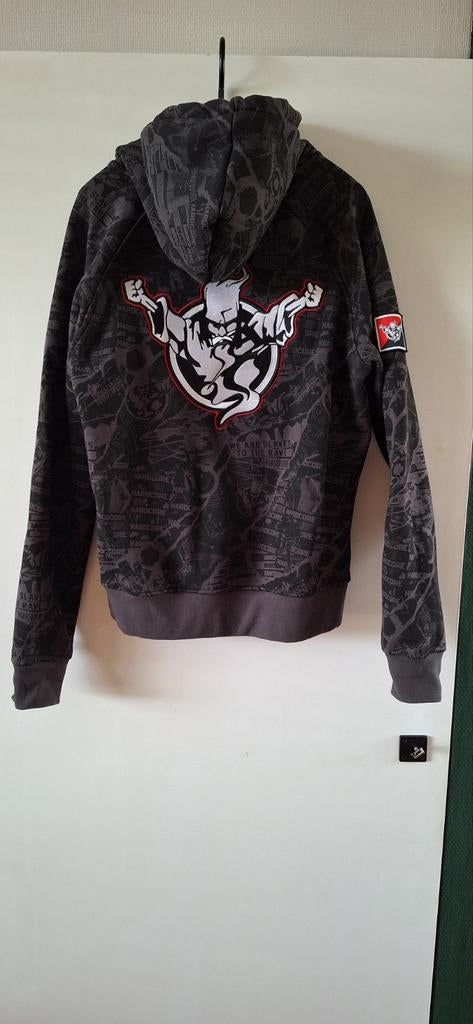 Thunderdome hoodie maat M, Maat 48/50 (M), Thunderdome, Zwart, Nieuw