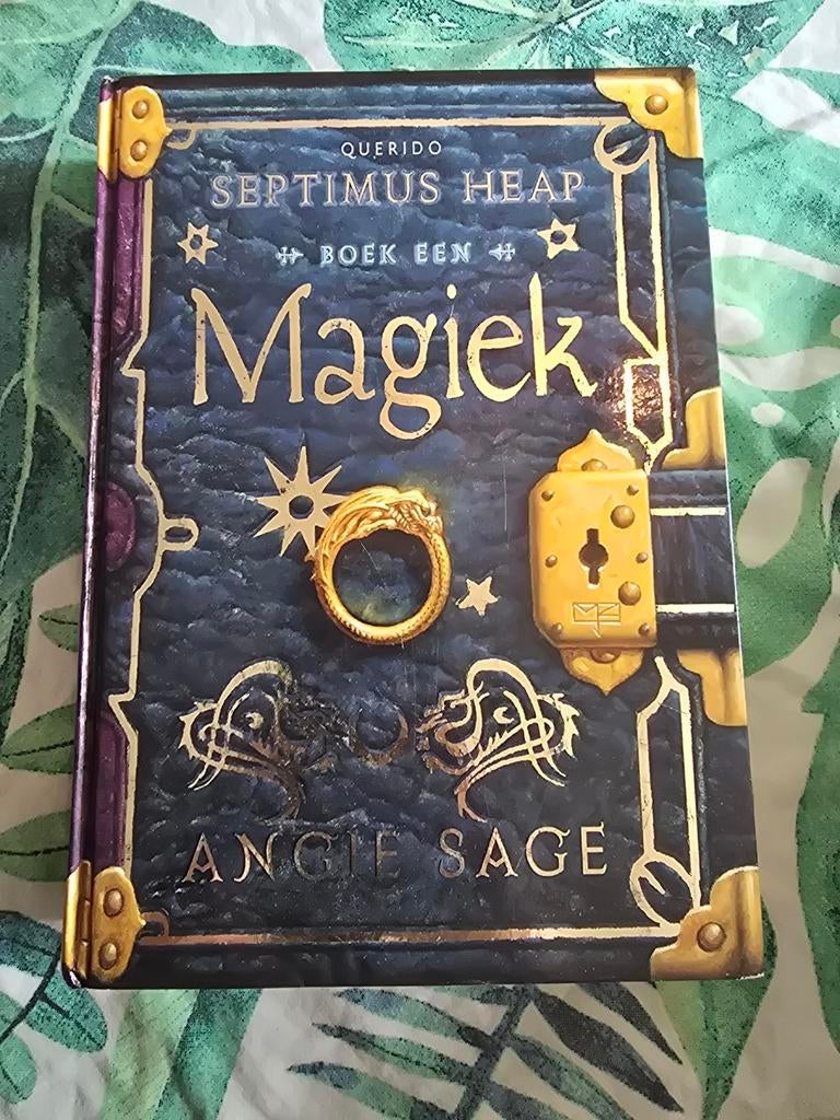 Angie Sage:
Septimus Heap - Magiek, Hardcover Nederlands, Boeken, Ophalen of Verzenden, Gelezen