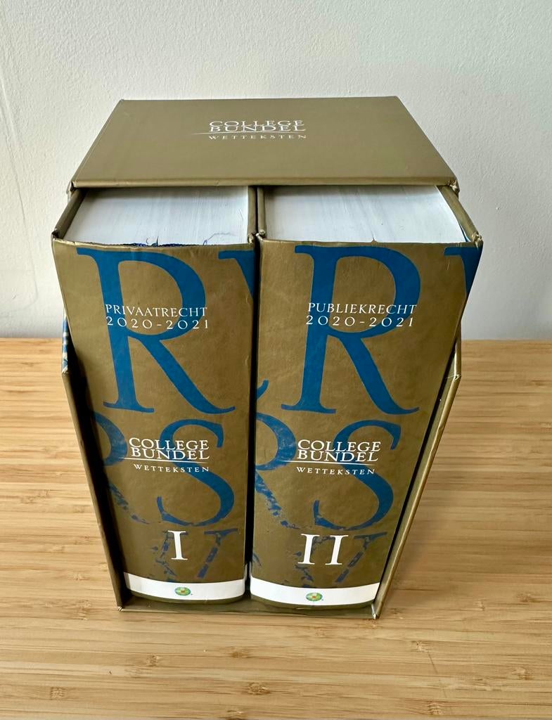 Collegebundel Wetteksten Privaat-en Publiekrecht  2020-2021, Ophalen, Nieuw, Natuurwetenschap