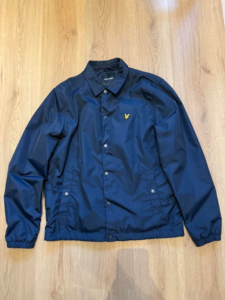 Lyle & Scott Blauwe Coach Zomerjas • Maat M, Ophalen of Verzenden, Gedragen, Maat 48/50 (M), Blauw