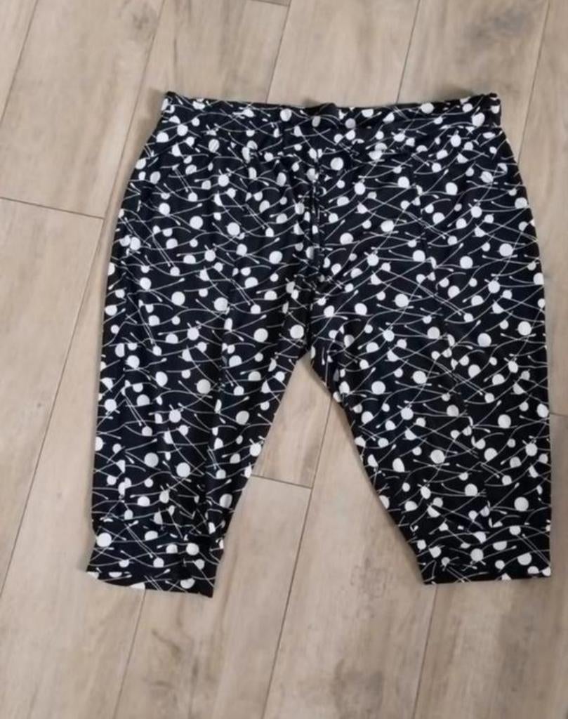 Magna 3/4 broek zgan 1x gedragen maat 56/58, Zwart, Maat 46/48 (XL) of groter, Ophalen of Verzenden, Driekwart