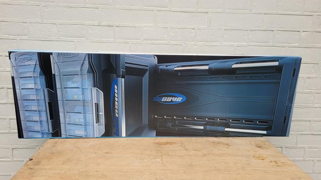 BluCave systeemrail voor 4 koffers, Ophalen