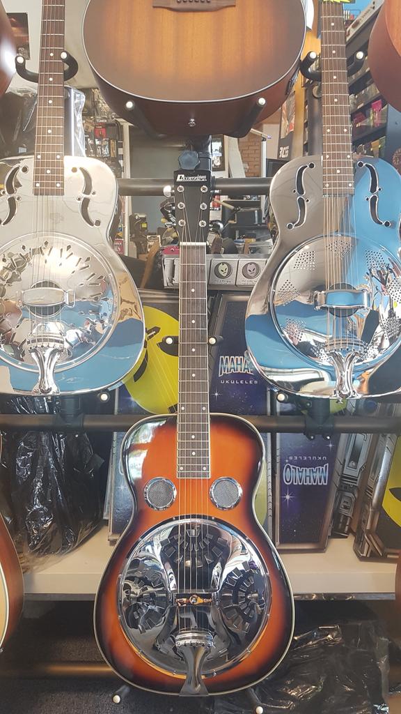 Dimavery Resonator Lap steel Square Neck, Muziek en Instrumenten, Snaarinstrumenten | Gitaren | Akoestisch, Zo goed als nieuw