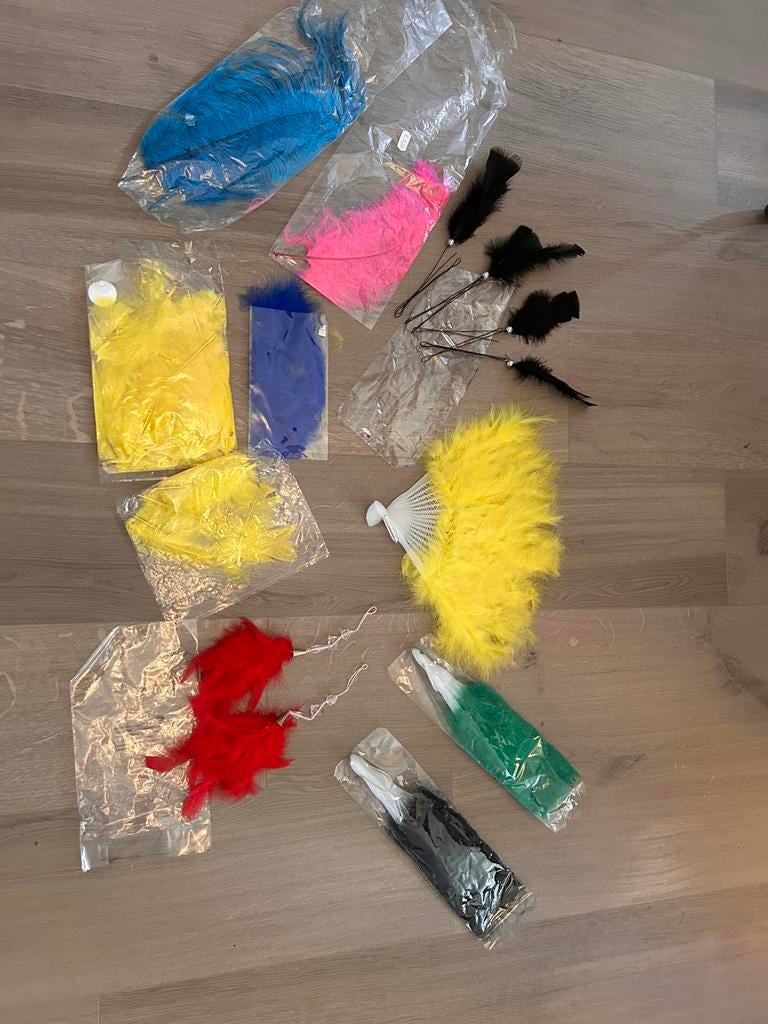 Partij decoratie veren, Ophalen of Verzenden, Nieuw