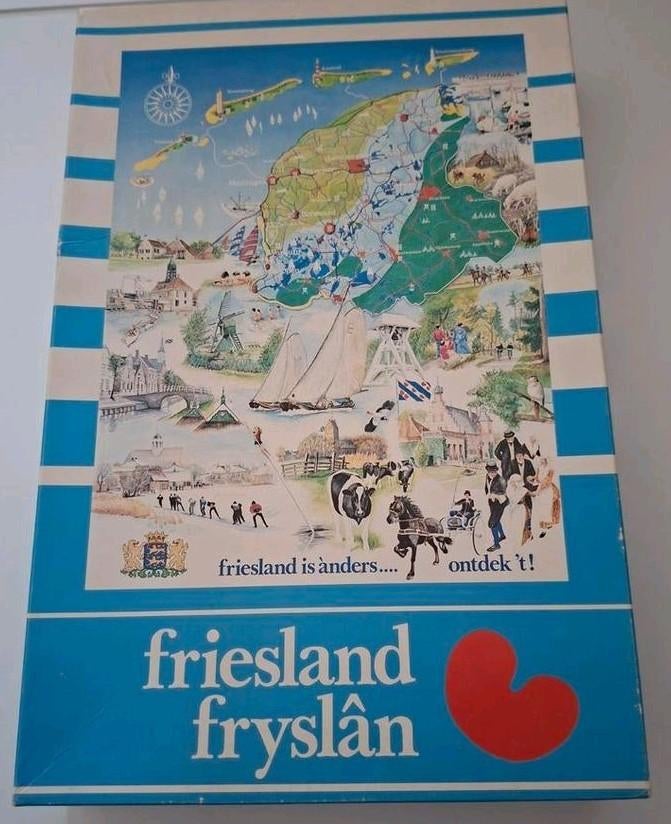 Friesland Puzzel - 1200 stukjes, Ophalen of Verzenden, 500 t/m 1500 stukjes, Gebruikt, Legpuzzel