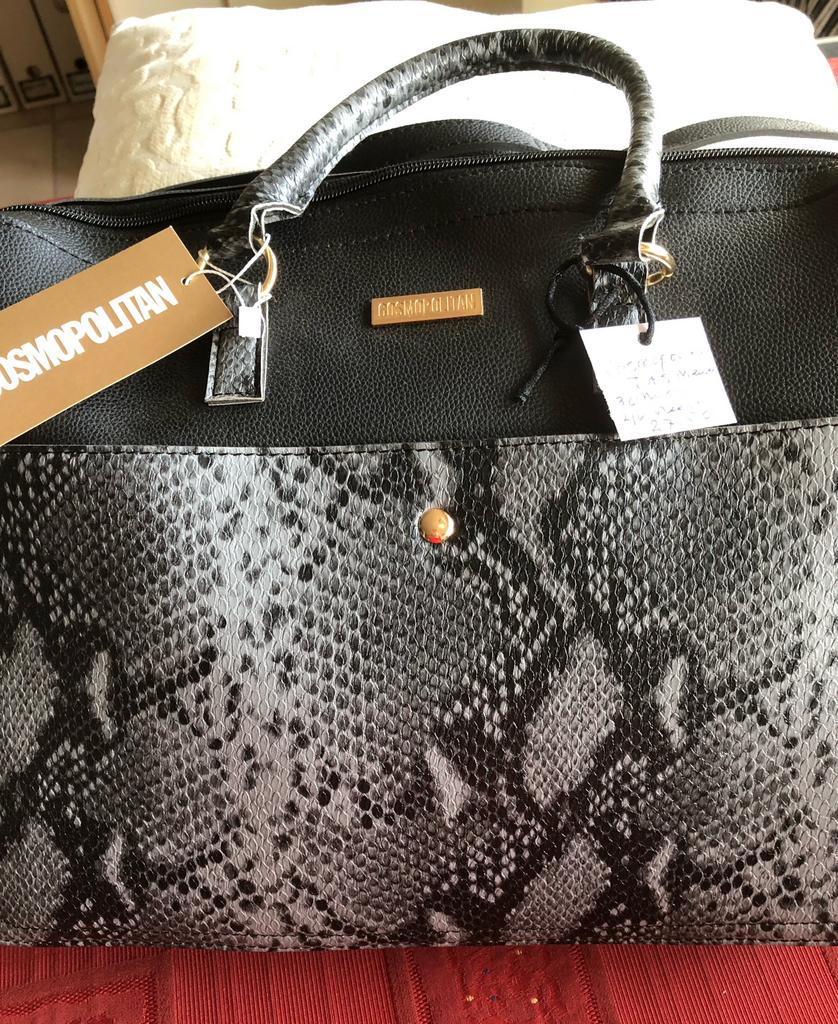 Cosmopolitan, Sieraden, Tassen en Uiterlijk, Ophalen of Verzenden, Nieuw, Zwart, Handtas