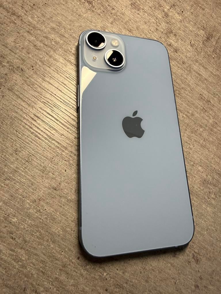  Apple iphone 14 Blue 128GB, Blauw, Ophalen of Verzenden, Zo goed als nieuw, Apple