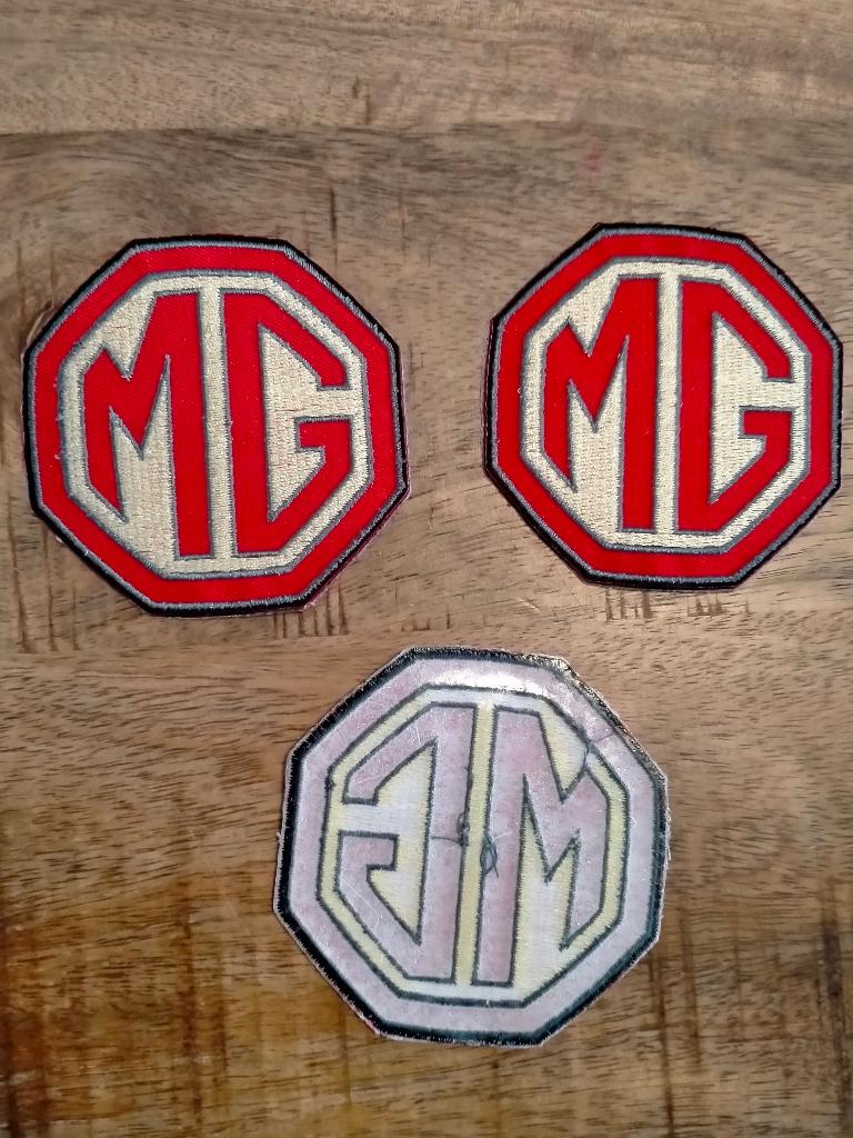 MG auto automerk truck logo patch embleem transport, Ophalen of Verzenden, Nieuw, Auto's