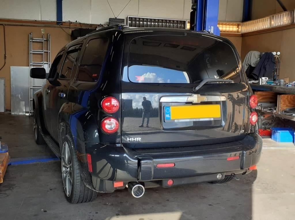 RVS duplex dubbele uitlaat einddemper voor onder elke auto, Ophalen, Nieuw