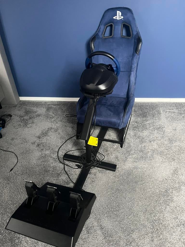 Playseat evolution PlayStation + Thrustmaster T150 PRO, Ophalen, Zo goed als nieuw, Playseat of Racestoel, PlayStation 1