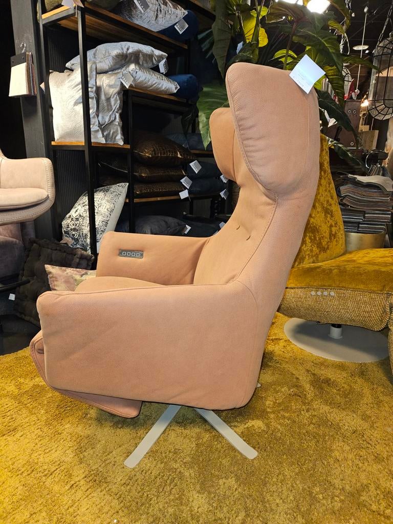 Relax fauteuil BRAM chill-line, Ophalen of Verzenden, Nieuw, Stof, 50 tot 75 cm