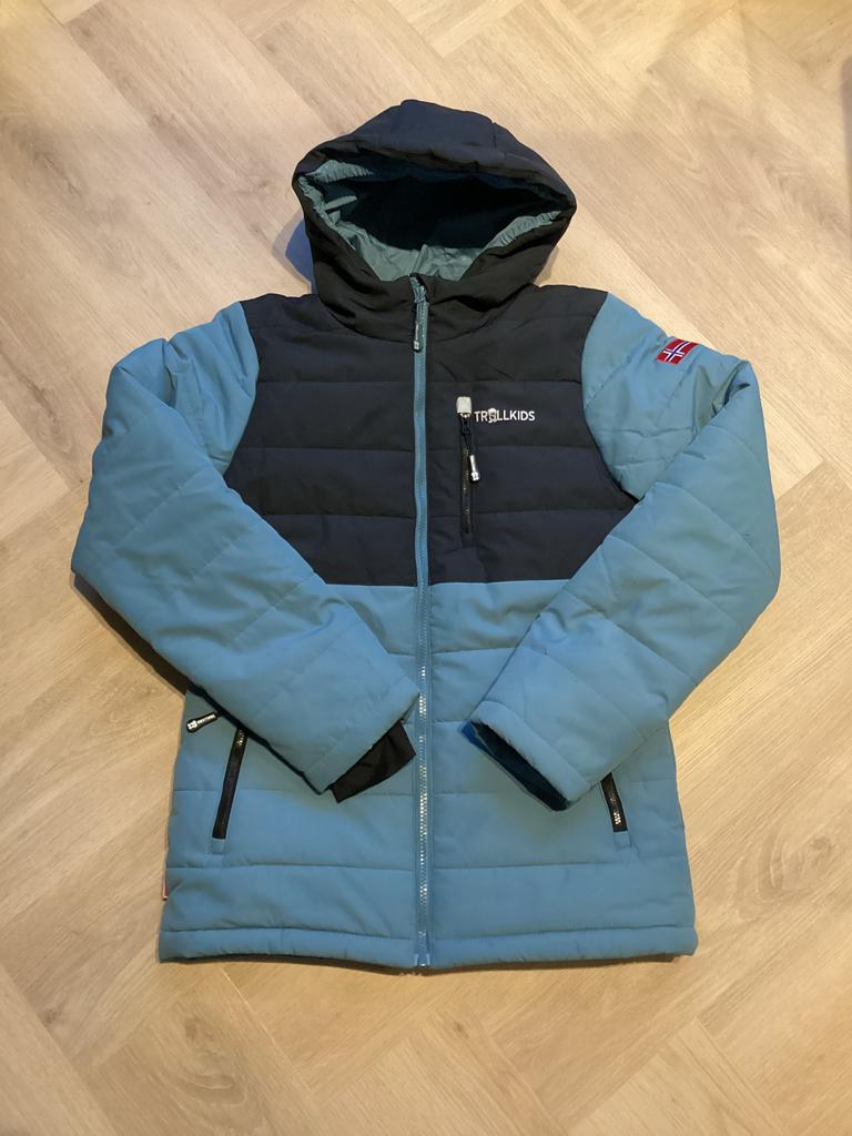 Trollkids Winterjas/skijas Maat 164, Overige merken, 100 tot 140 cm, Ophalen of Verzenden, Zo goed als nieuw