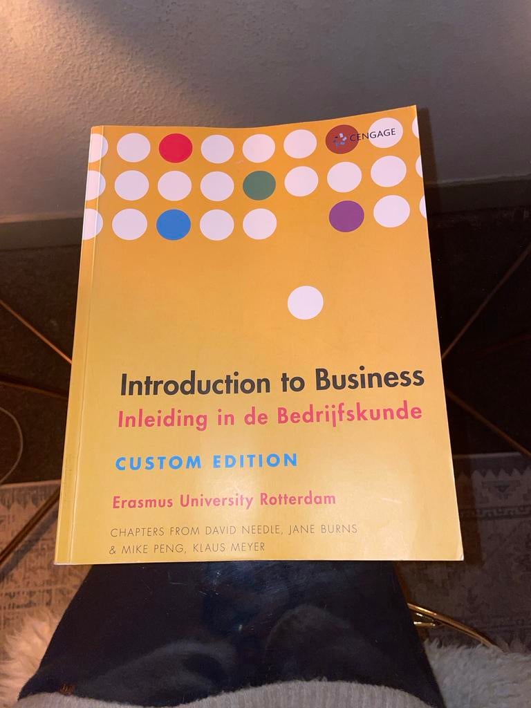 Introduction to Business- Nieuw!, Ophalen of Verzenden, Gamma, Nieuw, WO
