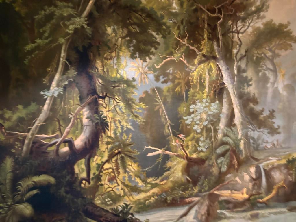Origineel Wandkleed - Jungle Tafereel, Verzenden