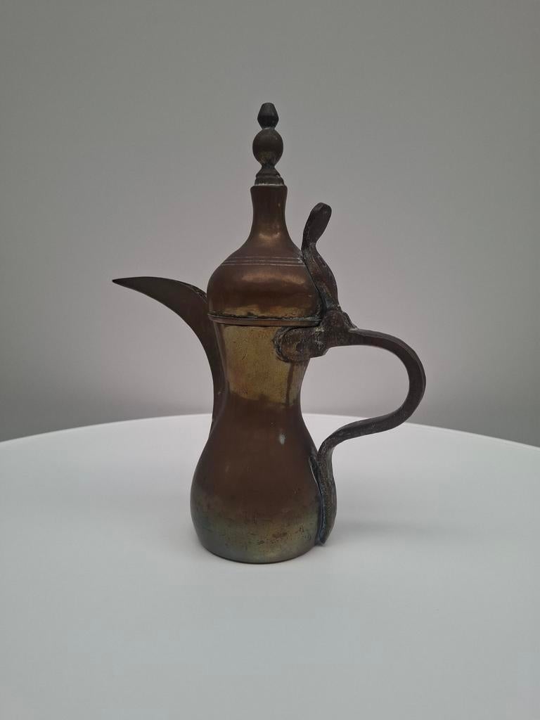 Antieke Arabische koffiepot, Ophalen of Verzenden, Koper