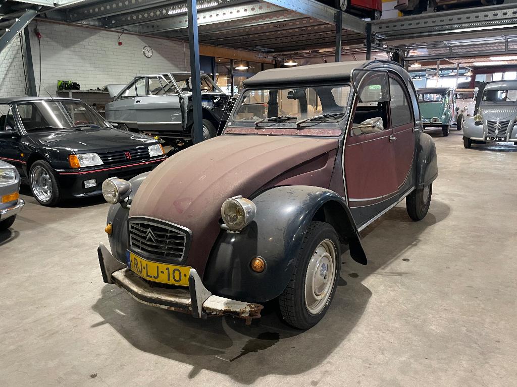 Citroën 2CV Charleston 1987, totaal-restauratieproject, Auto's, Citroën, Voorwielaandrijving, 602 cc, 2CV, Handgeschakeld