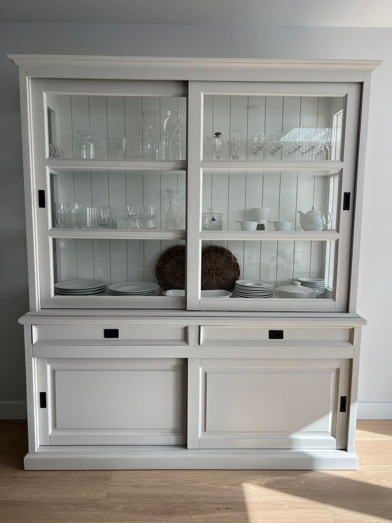 De Troubadour Winkelkast Nice M: afmeting van 220x187x51 cm, Ophalen, Met deur(en), 200 cm of meer, 150 tot 200 cm