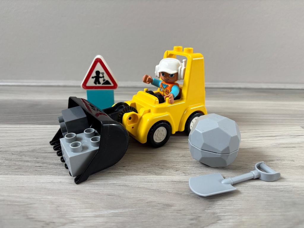 Lego Duplo 10930 Bulldozer, Kinderen en Baby's, Speelgoed | Duplo en Lego, Gebruikt, Duplo, Complete set, Ophalen of Verzenden