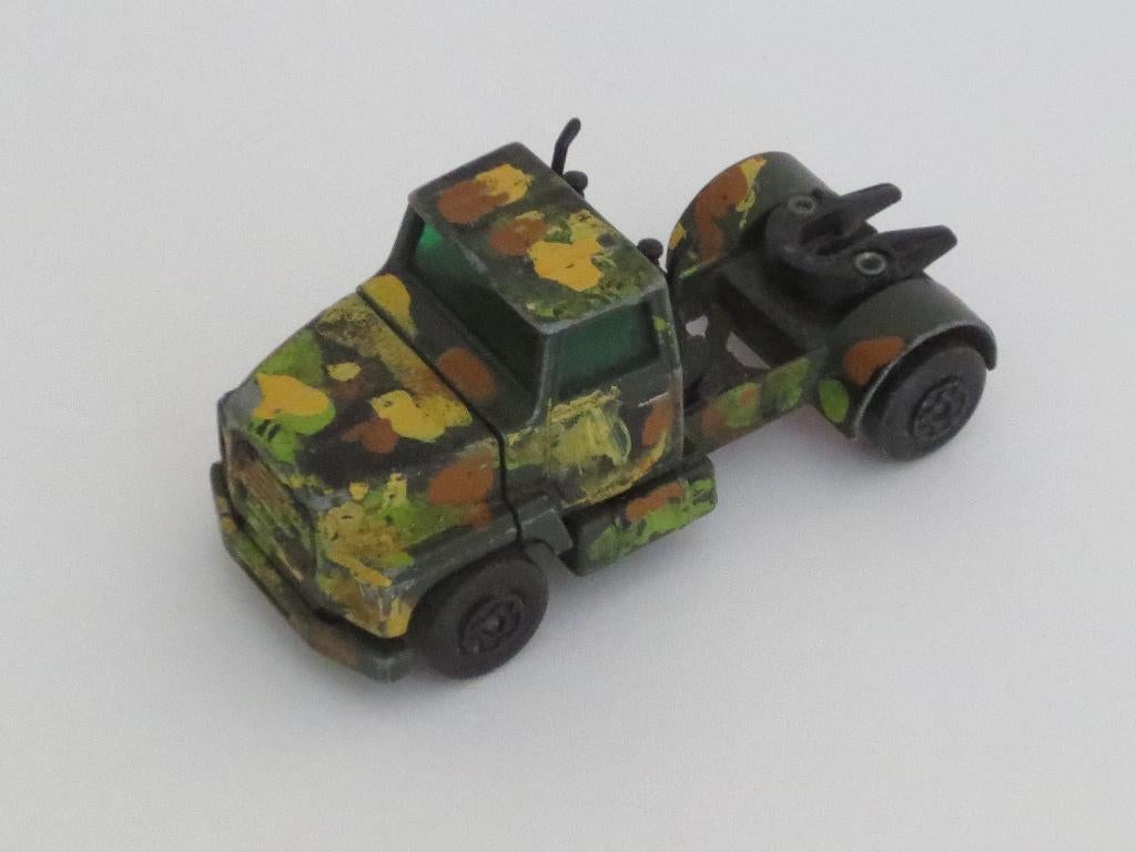 Unieke Matchbox FORD LTS militaire truck (1973) izgst code 3, Hobby en Vrije tijd, Modelauto's | 1:50, Ophalen of Verzenden, Gebruikt