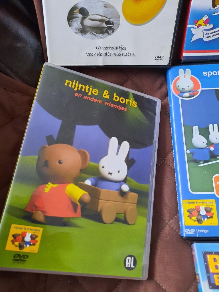 dvd Nijntje Zandkasteel Bob de Bouwer Buurman, Alle leeftijden, Ophalen, Zo goed als nieuw