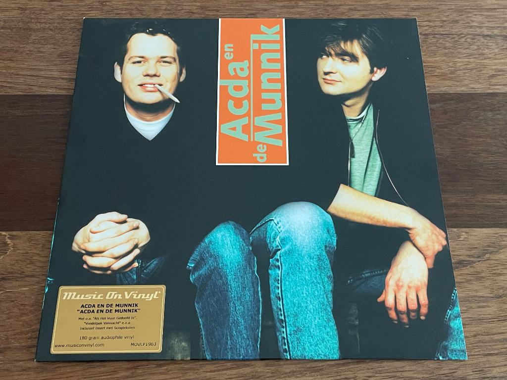 Vinyl LP Acda En De Munnik Debuutalbum ZGAN AEDM, Cd's en Dvd's, Vinyl | Nederlandstalig, Ophalen of Verzenden, Zo goed als nieuw