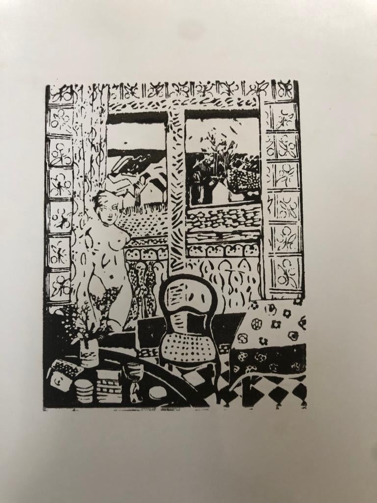 Houtsnede Edgard Tytgat, Ophalen of Verzenden