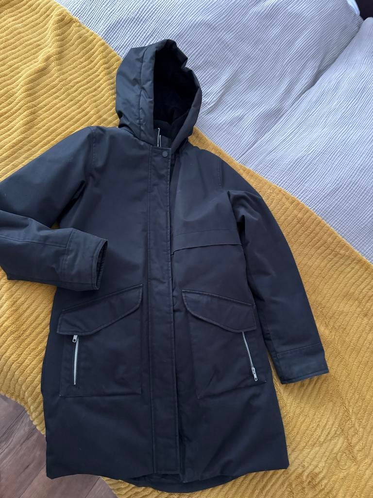 Elvine Winterjas - Maat S, Zwart, Elvine, Ophalen of Verzenden, Zo goed als nieuw