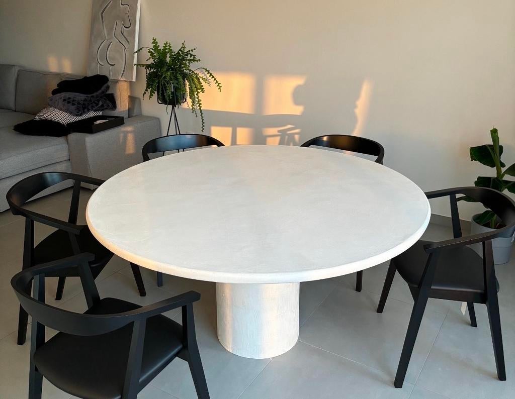 Mortex Eettafel - Stijlvol en Uniek!, Overige materialen, 100 tot 150 cm, Ophalen of Verzenden, Overige vormen