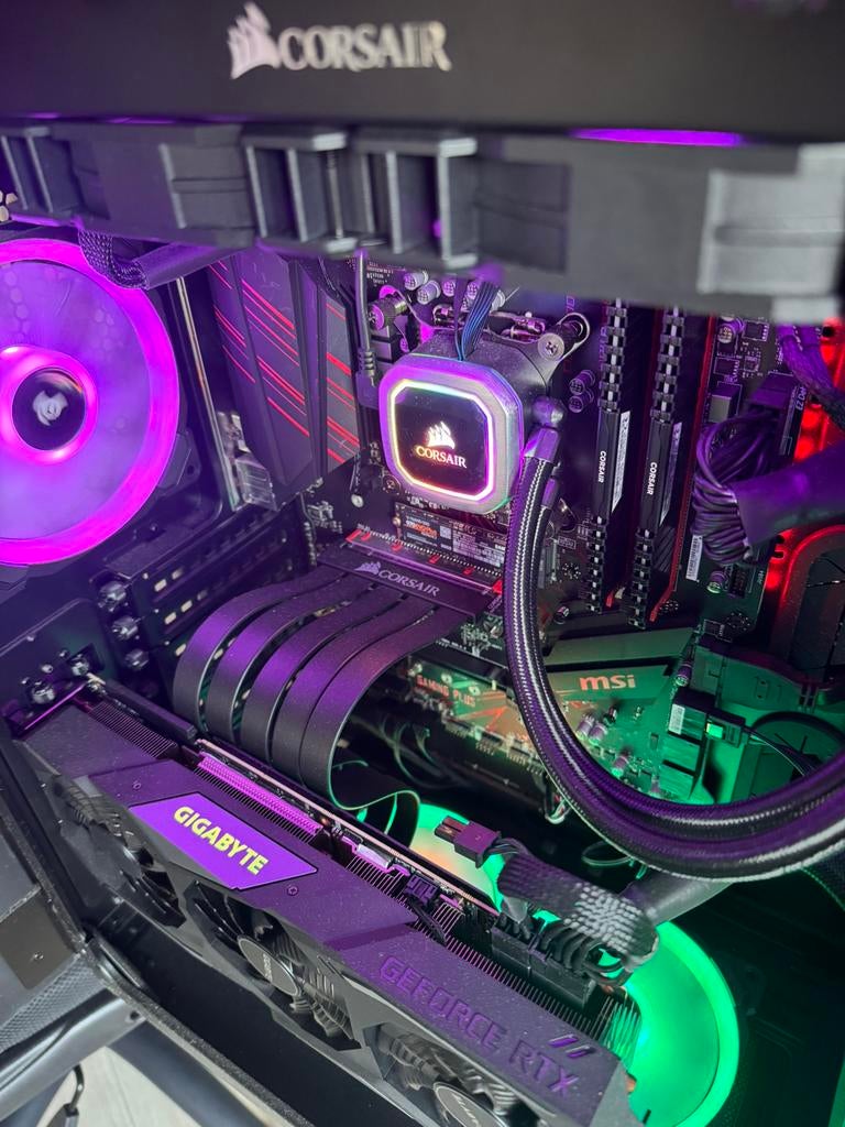 Krachtige Gaming PC - i5-9600K, RTX 2080, 16GB RAM, SSD+4TB, Ophalen, Gebruikt, Gaming, SSD