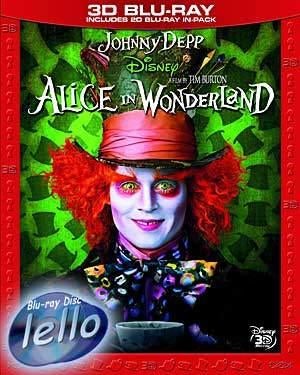 Blu-ray 3D: Disney's Alice in Wonderland (Johnny Depp) KCiSC, Cd's en Dvd's, Blu-ray, Ophalen of Verzenden, Nieuw in verpakking