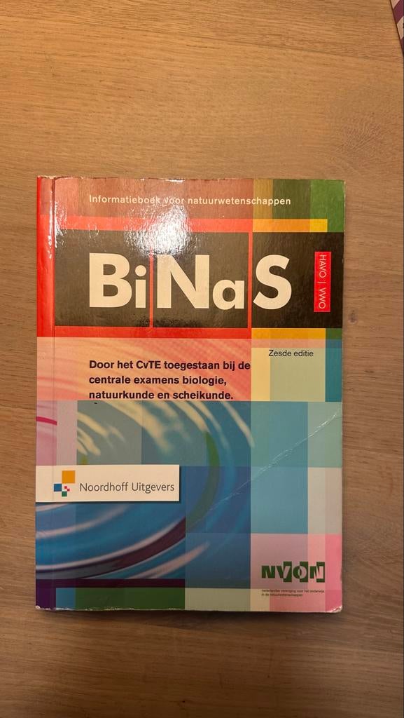BiNaS zesde editie, Boeken, Schoolboeken, Ophalen of Verzenden, Zo goed als nieuw