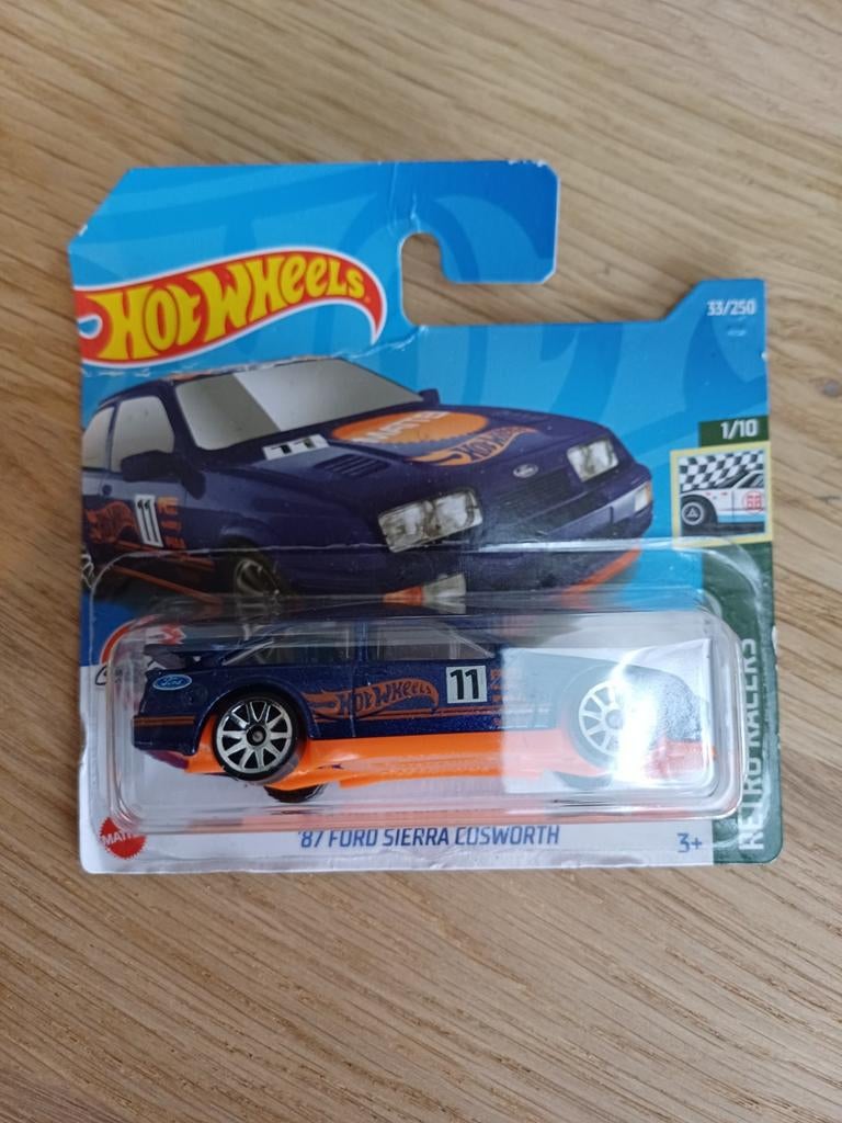 Hotwheels Ford Sierra Cosworth, Ophalen of Verzenden, Auto