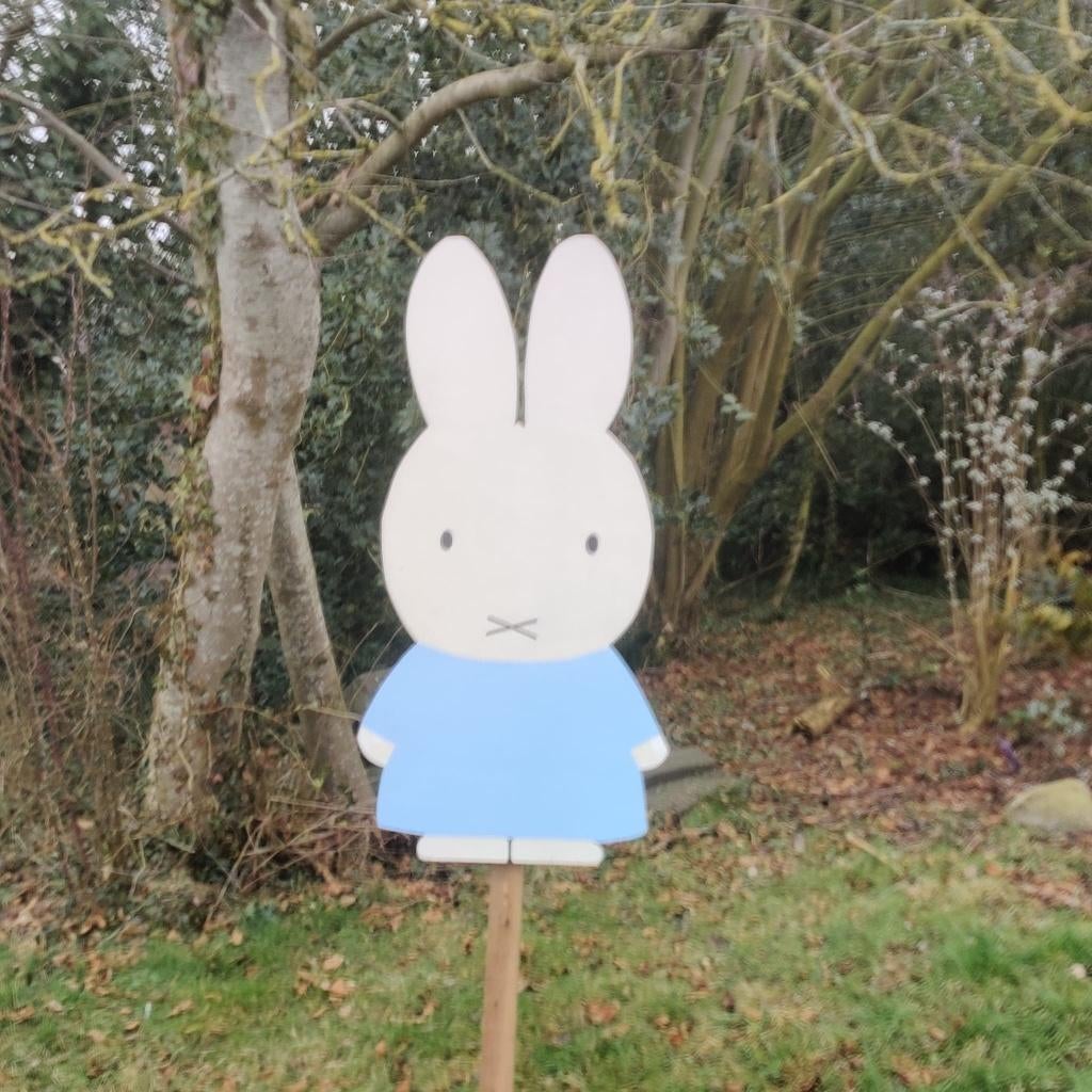 Geboortebord Nijntje te huur, Ophalen, Zo goed als nieuw, Geboortebord