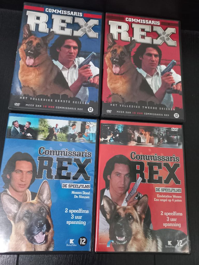 Comissaris Rex Seizoen 1+2 (8xDVD BOX) + Speelfilms, Cd's en Dvd's, Dvd's | Tv en Series, Alle leeftijden, Boxset, Ophalen of Verzenden