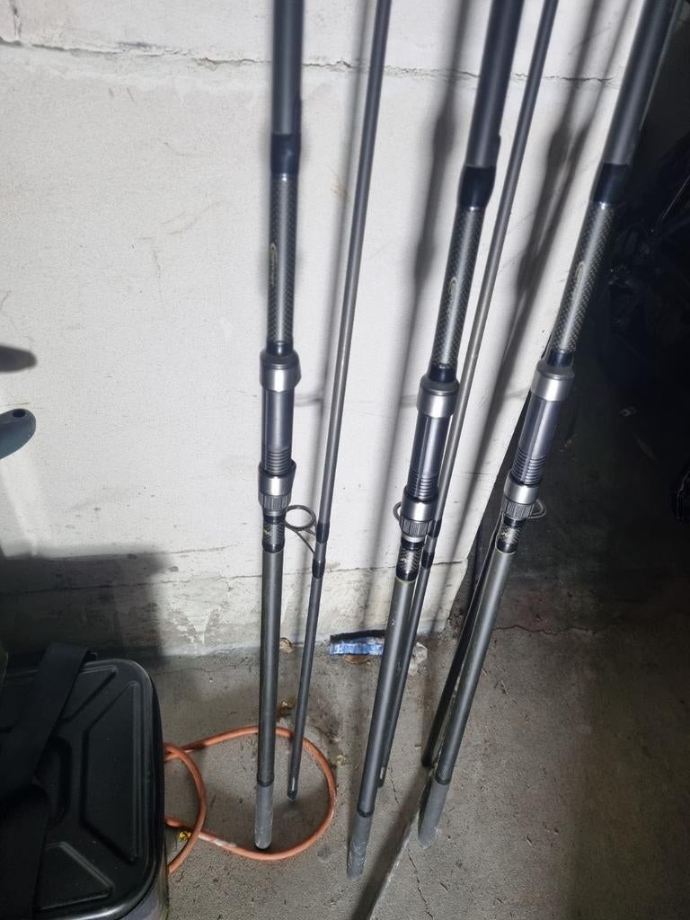 3 JRC Contact Karperhengels 12ft 2.75lb, Ophalen, Gebruikt, Werphengel