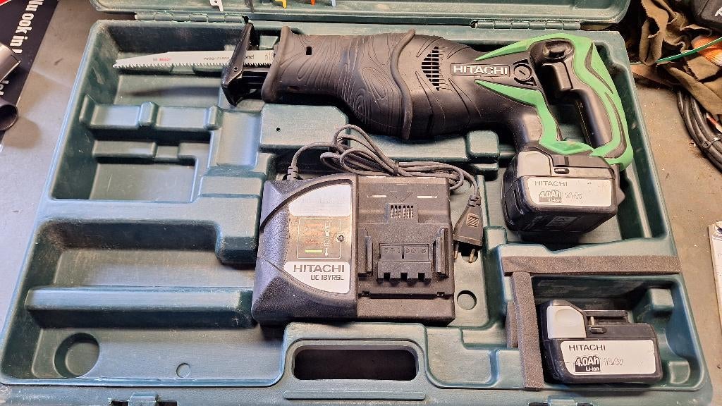 Hitachi Hikoki Accu Reciprozaag CR14DSL schrobzaag alleszaag, ., Ophalen of Verzenden, Zo goed als nieuw, .
