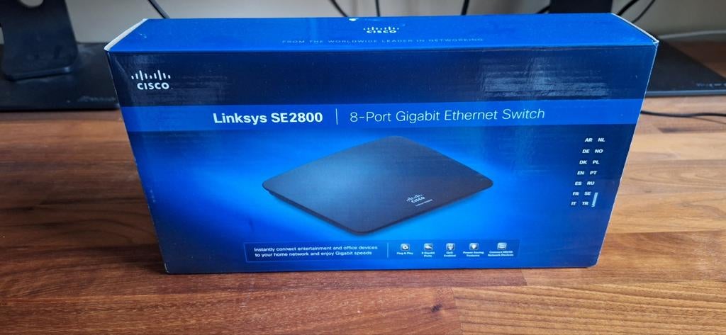 Linksys SE2800, Ophalen of Verzenden