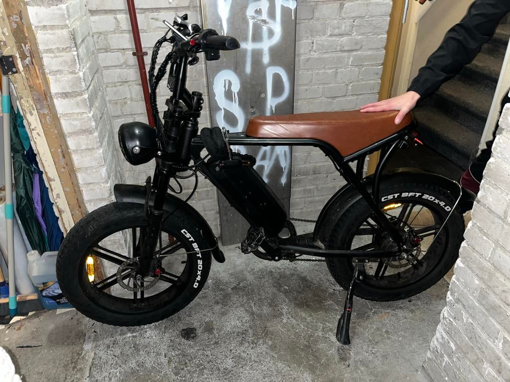 Fatbike ouxi v8, Overige merken, Gebruikt, Ophalen of Verzenden, 50 km per accu of meer