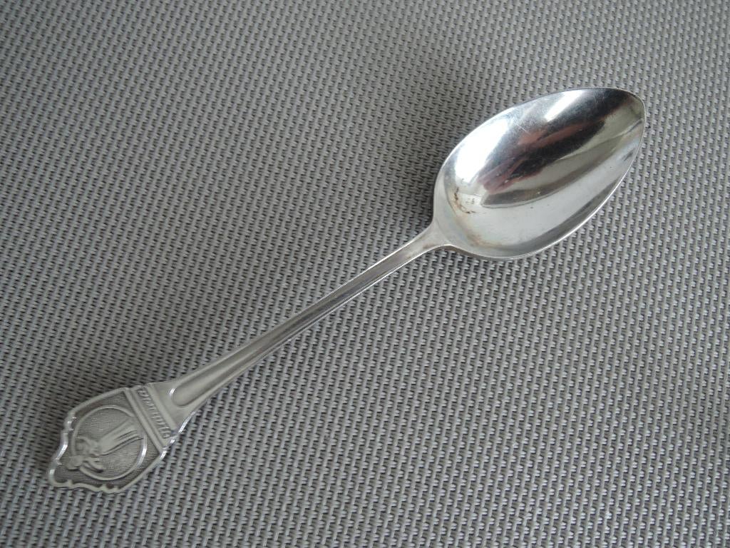 Nutricia kinderlepeltje, Ophalen of Verzenden, Zo goed als nieuw, Rvs of Chroom, Los bestek