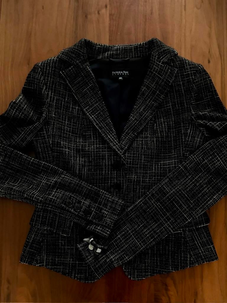 Patrizia Pepe Jasje - Maat 38, Maat 38/40 (M), Zwart, Ophalen of Verzenden, Zo goed als nieuw