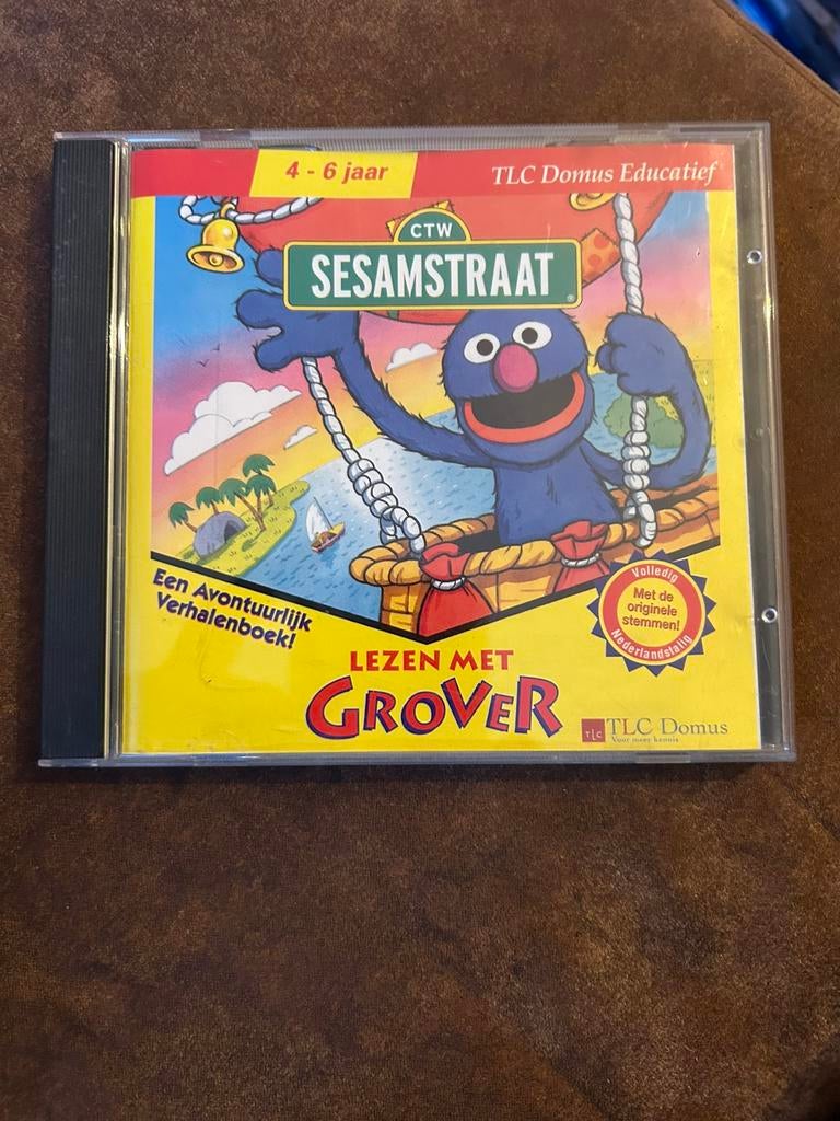 Sesamstraat - lezen met Grover, Ophalen of Verzenden, Zo goed als nieuw