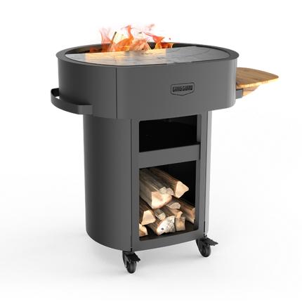 Grill Guru Plancha BBQ Grillplaat Barbecue, Ophalen of Verzenden, Nieuw, GrillGuru, Met accessoires