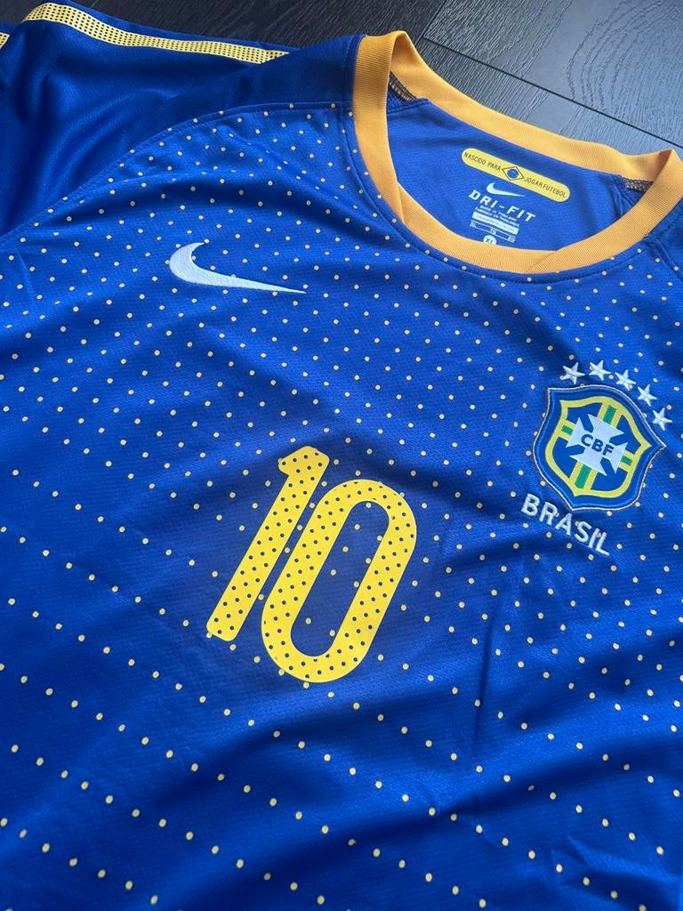Nike Brazilië Voetbal Shirt (XL) #10 Kaká WK2010, Sport en Fitness, Voetbal, Maat XL, Ophalen of Verzenden, Zo goed als nieuw