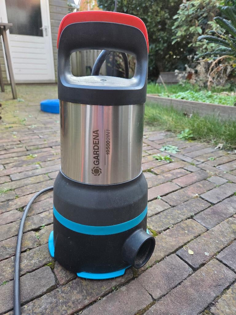 Gardena Schoon/Vuilwaterpomp 19500 Aquasensor 2-in-1, Ophalen, Zo goed als nieuw, Elektrisch, Dompelpomp