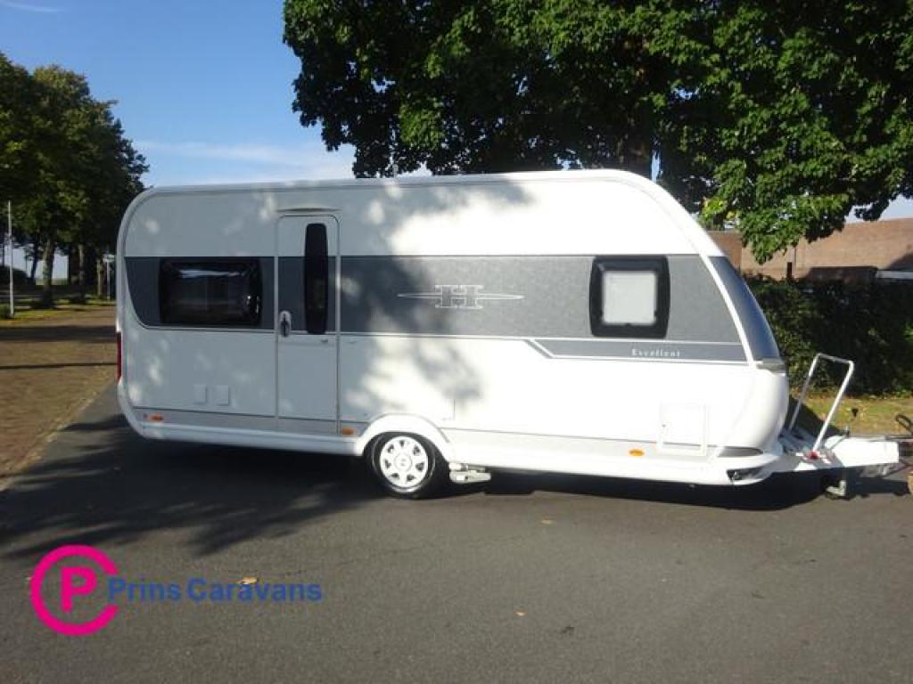 Hobby Excellent 495 UFE Met Mover en Airco, Hobby, Bedrijf, Schokbreker, Tot en met 4